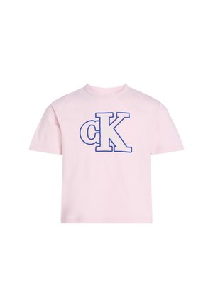 T-shirt con stampa - chalk pink