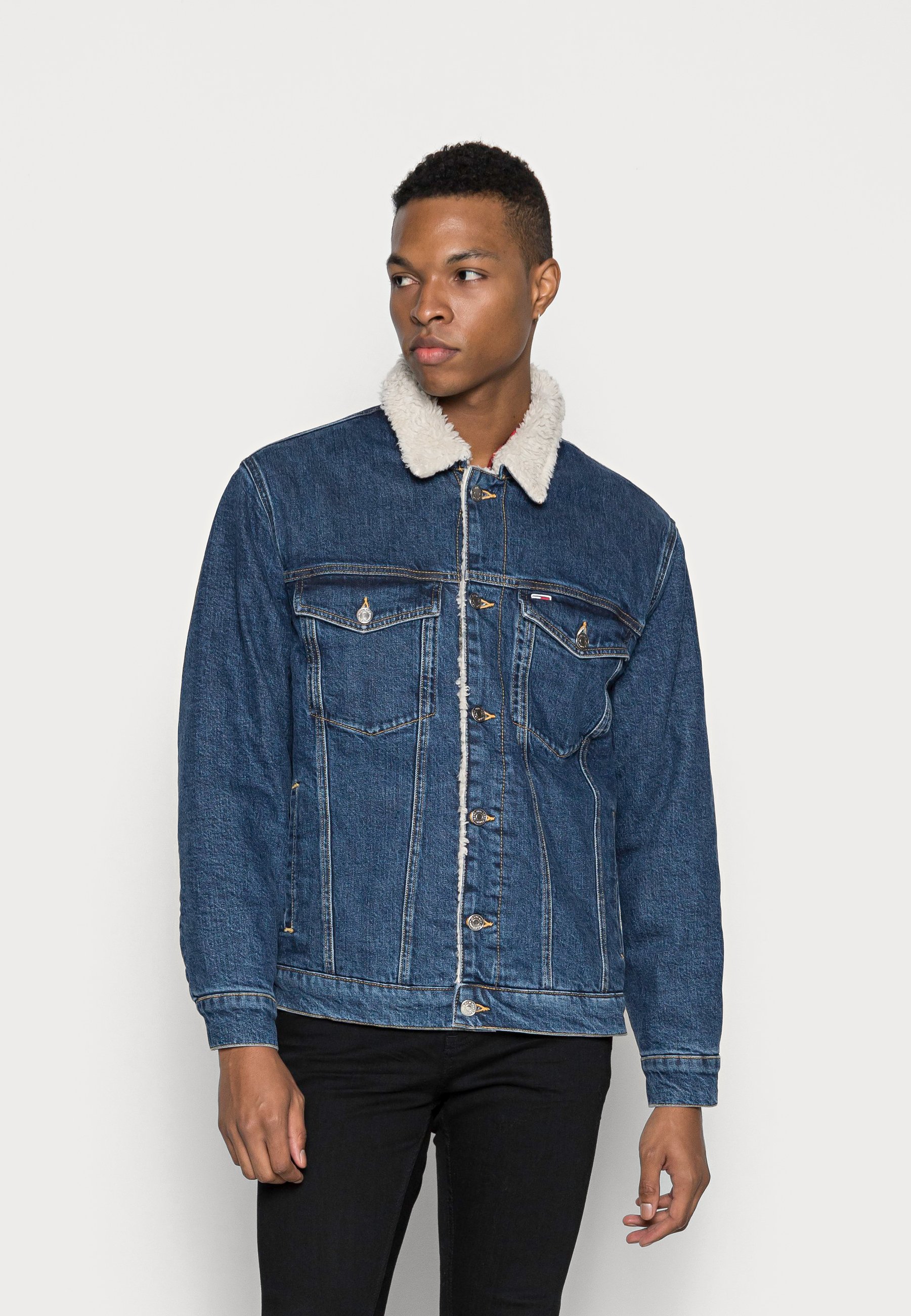 Tommy Jeans Giacca di jeans - denim dark/blu scuro - Zalando.it