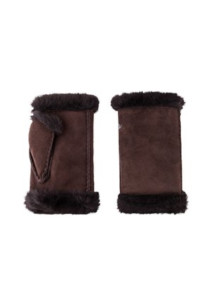 WINNIPEG - Fingerless gloves - mocca