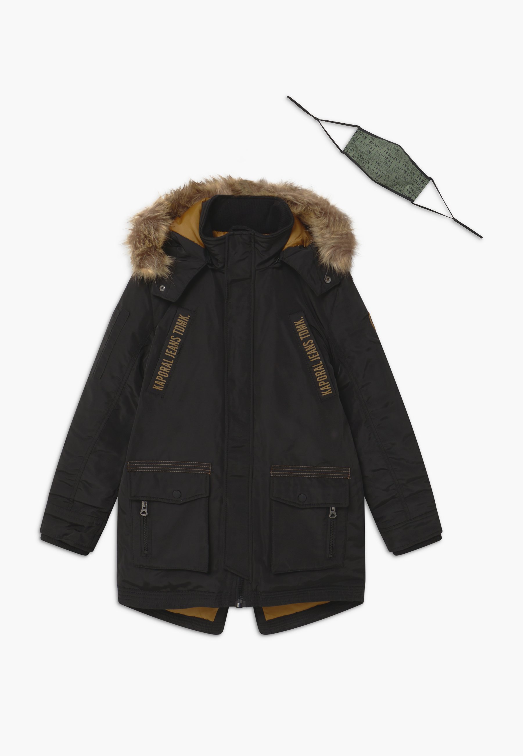 Kaporal OMERI Veste d'hiver black ZALANDO.FR Kaporal OMMIR Veste d'hiver khaki ZALANDO.FR