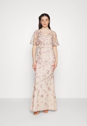 FLORAL EMBROIDERY MERMAID GOWN - Festklänning - champagne multi