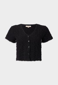 SUNSET LUAU TEXTURED TEE - Toppi - black