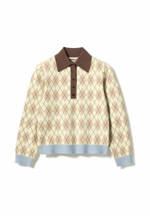 MAKAYLA - Polotričko - diya yellow check