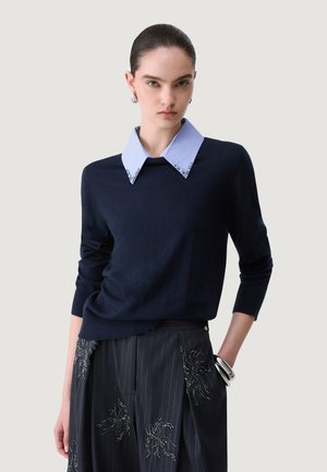 LIU JO, SWEATER WF6452 MA16R - Maglione - dark-blue