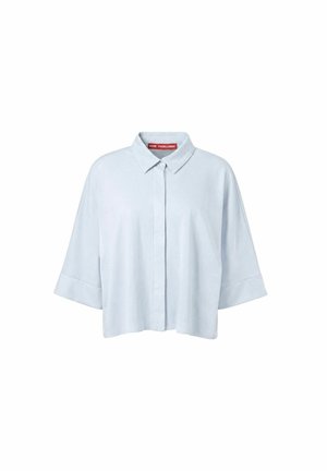 #VDR VILLADELLEROSE, CROPPED INTERLOCK SHIRT - Chemisier - grey