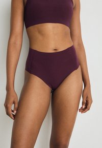 Sloggi FEEL HIGH WAIST - Fecskék - claret