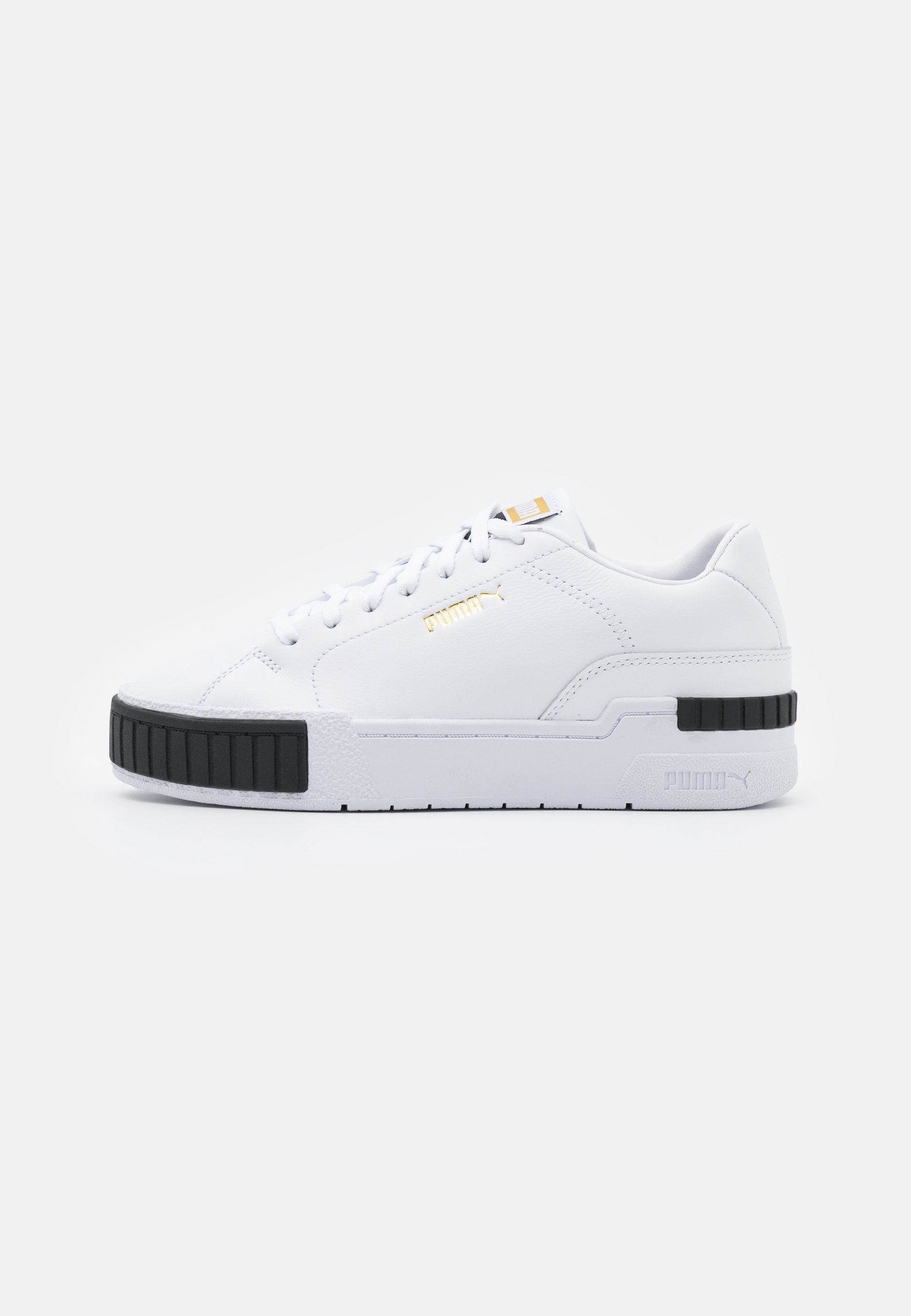 Puma CALI SPORT CLEAN - Sneakers laag - white/black/wit - Zalando.nl