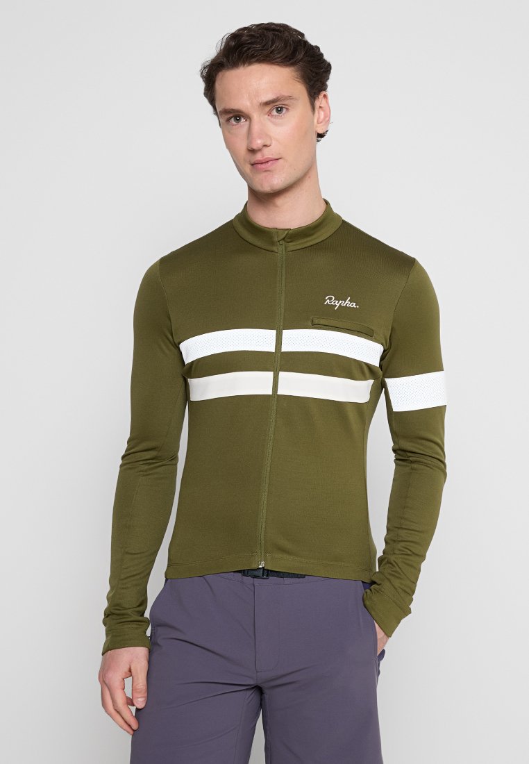 Rapha Wielershirt kaki