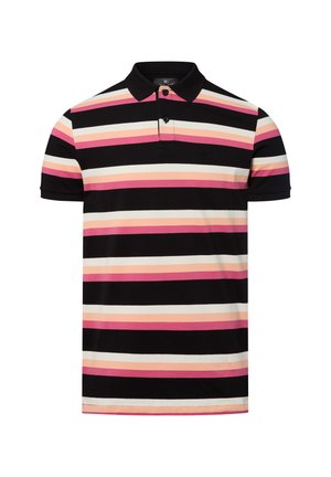 NILS SUNDSTRÖM  - Poloshirt - schwarz aprikot