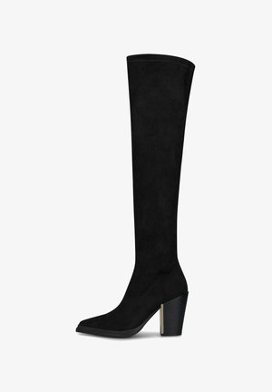 Alma en Pena, Bottes à talons hauts - black