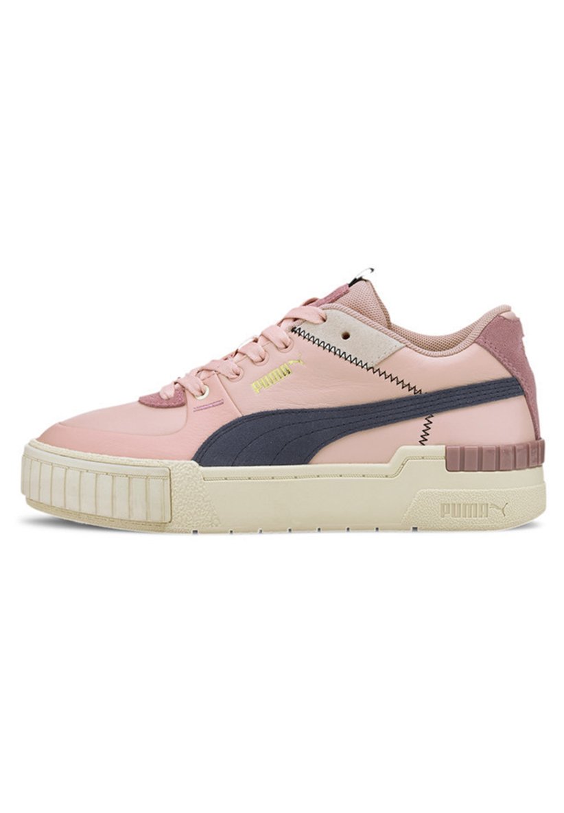 Puma CALI SPORT MIX - Sneakers laag - peachskin-whisper white/donkerroze -  Zalando.nl