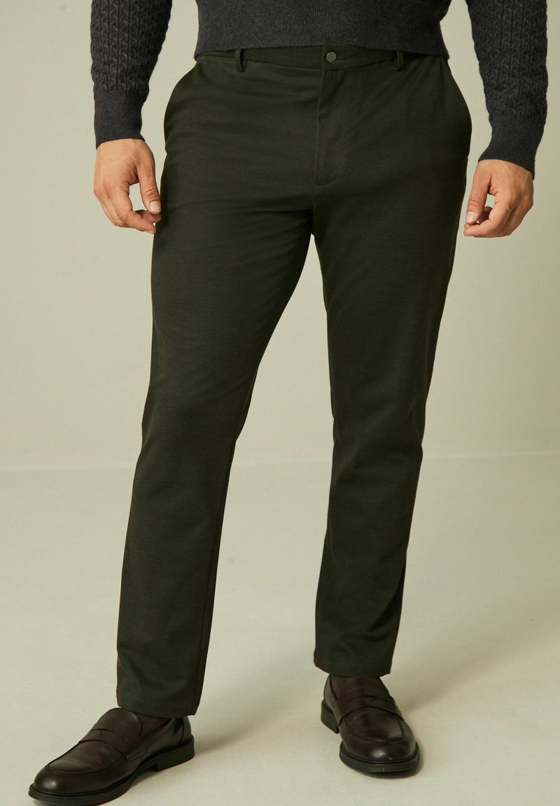 Next SLIM FIT SMART STRETCH - Püksid - green