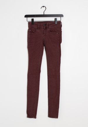 Slim fit jeans - red