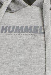 Hummel Felpa con cappuccio - mottled grey
