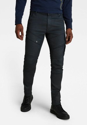 AIRBLAZE 3D SKINNY - Jean slim - soot metalloid cobler