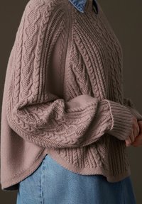 Next TALL FIT - LAYER - Strickpullover - pink blush