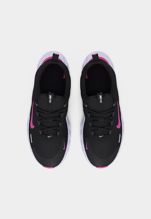 Nike FREE RIDE UNISEX - Zapatillas running asfalto - black/playful pink/anthracite/white — photo 5