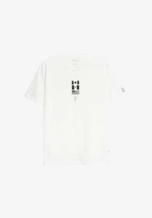 s.Oliver, T-SHIRT - T-shirt print - creme