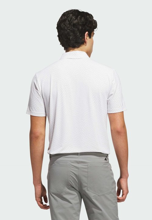Adidas Ultimate365 Golf Clothing Men's White/Gray Polo Collar Moderate — foto 2