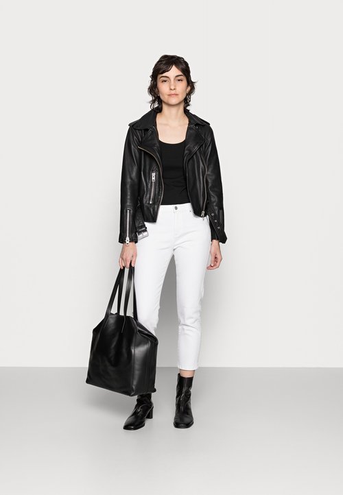 PIECES dam pullover PCKITTE - Bright White