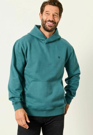 FatFace, TALL FIT - OVERHEAD HOODIE - Kapuzenpullover - dark teal