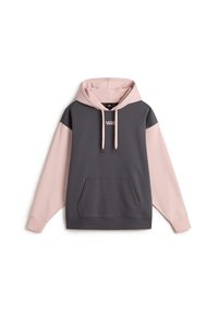 Sweat à Capuche Reflex Femme - Colorblock Rayé Rose, Taille M, Neuf Avec étiquettes