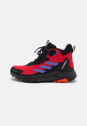 ANYLANDER MID RAIN.RDY HIKING - Hiking shoes - pure ruby/semi blue/core black
