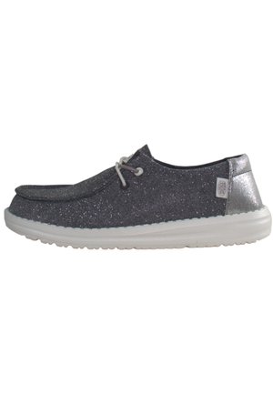 Wendy Metallic Sparkle - Slip-Ons - Sportieve veterschoenen - grigio scuro
