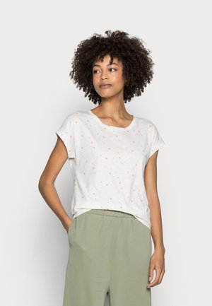 Print T-shirt - offwhite