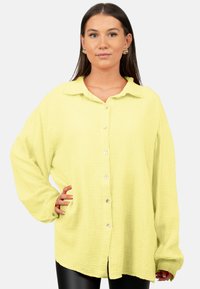 Hemdbluse - yellow