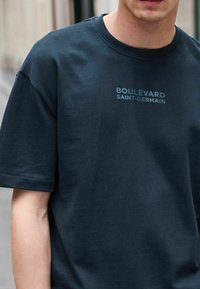 Next Camiseta estampada - navy ecru green