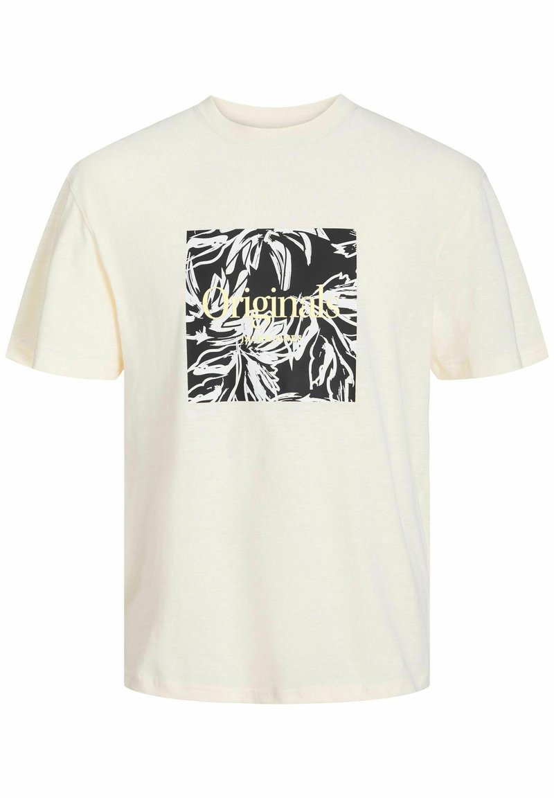 jack & jones T-shirt print beige