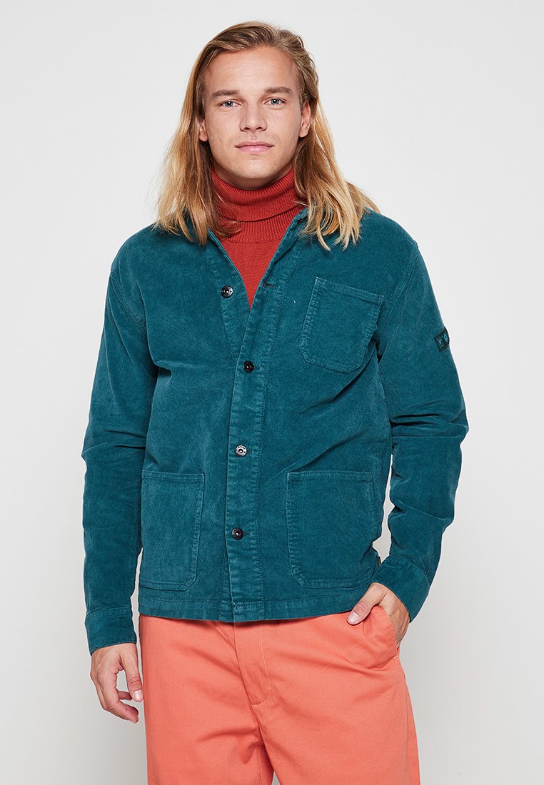 INDICODE JEANS Lichte jas petrol