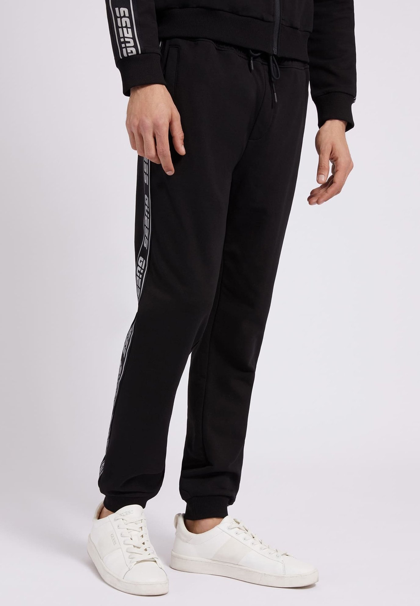 Pantalon de survêtement de couleur unie décontracté solide pour hommes