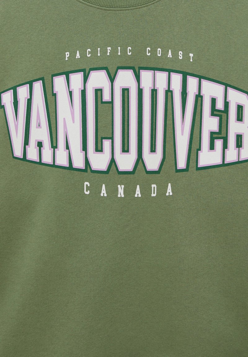 Damen Sweatshirts | PULL&BEAR CONTRAST VARSITY Sweatshirt green/grün - CG91326 Damen Sweatshirts | PULL&BEAR CONTRAST VARSITY Sweatshirt green/grün - CG91326