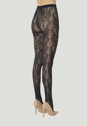 Wolford, INFINITE ROSE NET TIGHTS - Panty - deep night