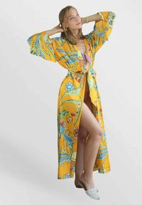 Be Sunset PARADISE KIMONO - Poletna jakna - yellow