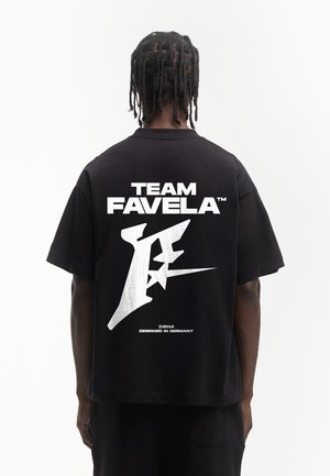 TEAM UNISEX - T-shirts med print - black