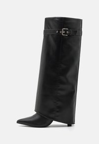Even&Odd Laarzen met hoge hak - black