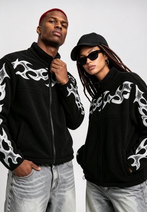 YOURTURN by Zalando, UNISEX FLEECE - Яке от полар - black