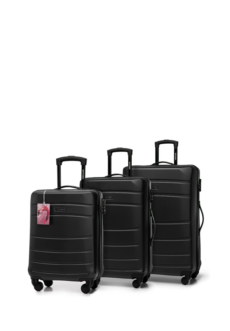 WITTCHEN LUGGAGE SET WITH TAG FROM ABS - Trolley - black