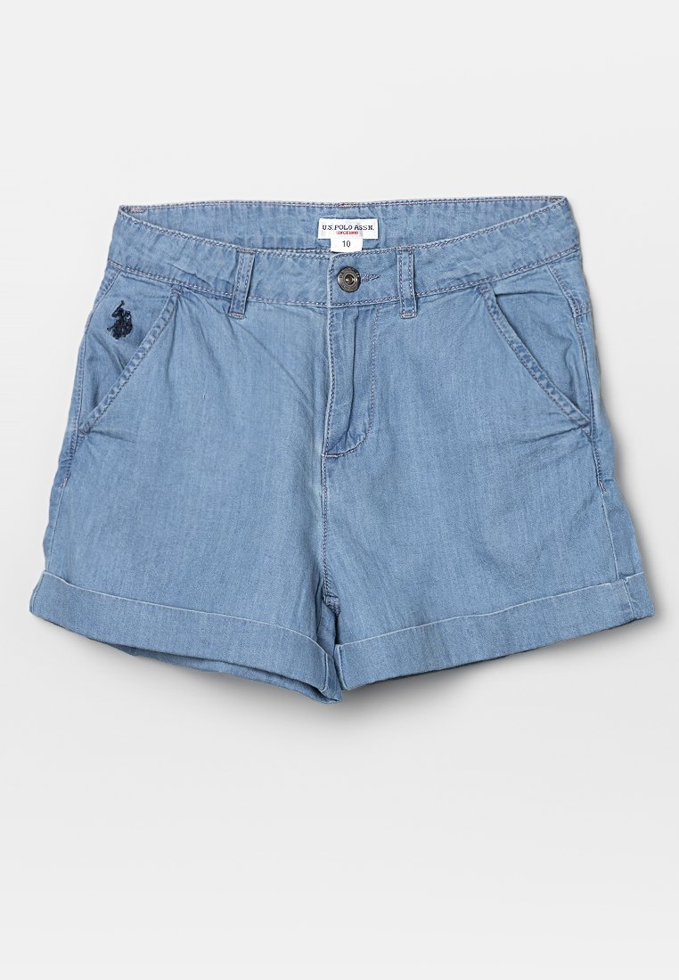 U.S. Polo Assn. Jeansshort lichtblauw
