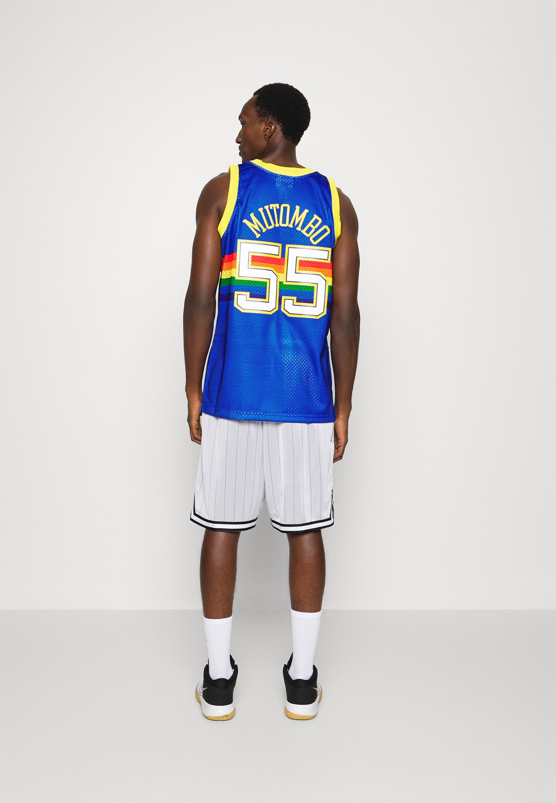 mutombo rainbow nuggets jersey
