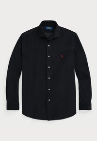 LONG SLEEVE SPORT SHIRT - Vapaa-ajan kauluspaita - black