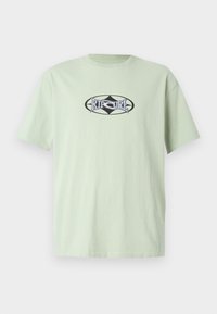 HERITAGE OVAL TEE UNISEX - T-shirt estampada - mint haze