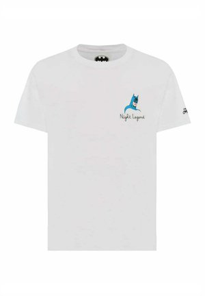 MC2 Saint Barth BATMAN NIGHT LEGEND - T-shirt con stampa - bianco