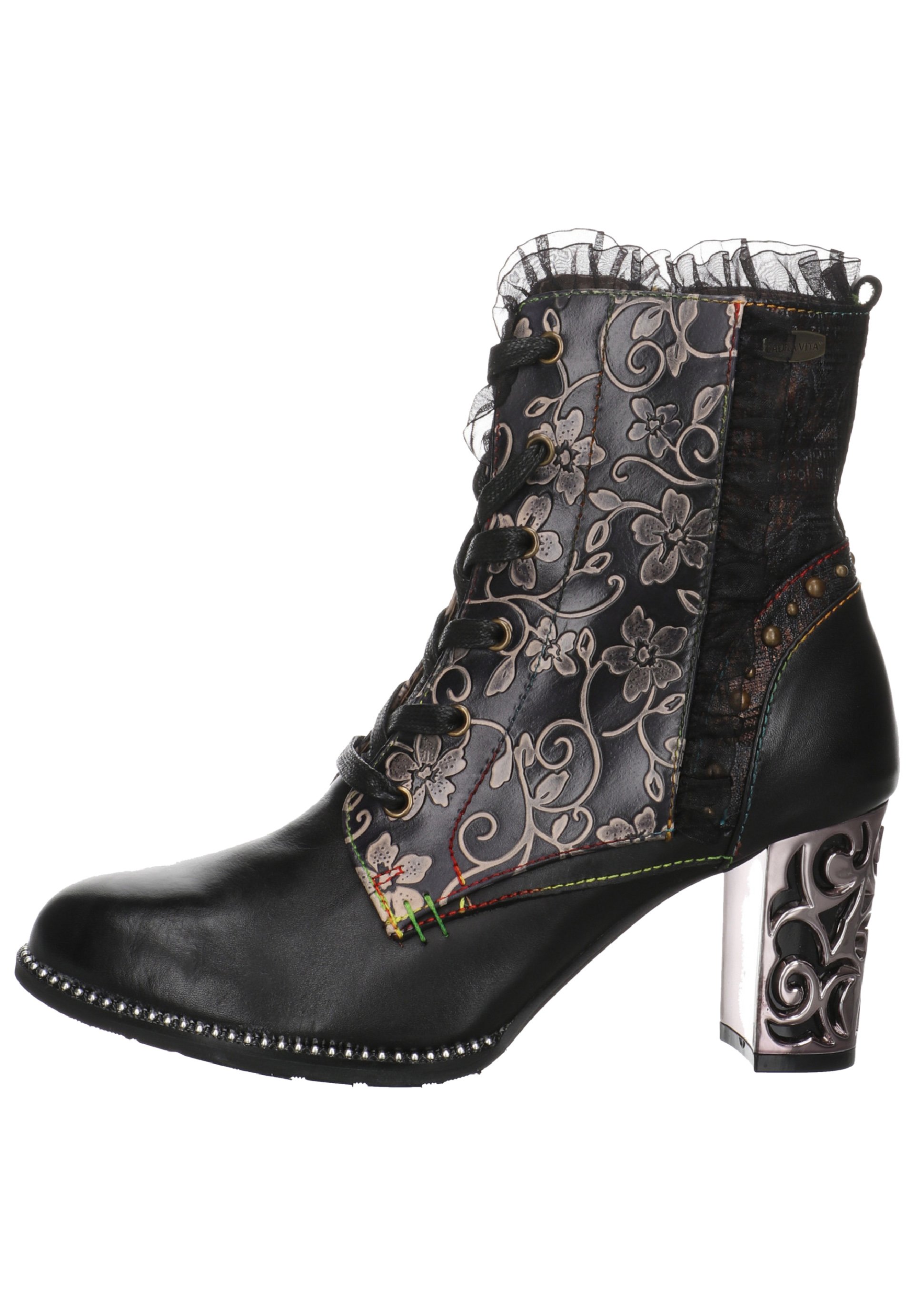 LAURA VITA Veterboots - noir/zwart - Zalando.nl