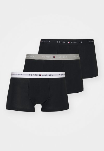 SIGNATURE TRUNK 3 PACK - Boxers - grey heather/black/white