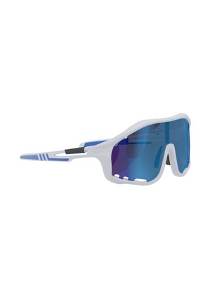 BEZLIT, SPORT SONNEN BRILLEN BIKER DAMEN HERREN VISIR SHIELD DESIGN 30695 UNISEX - Sunglasses - withe