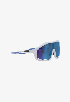 BEZLIT, SPORT SONNEN BRILLEN BIKER DAMEN HERREN VISIR SHIELD DESIGN 30695 UNISEX - Sunglasses - withe